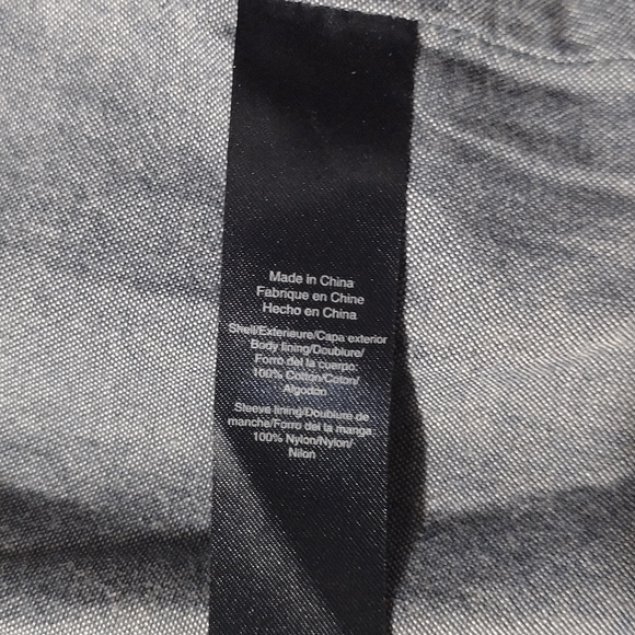 SPERRY TOPSIDER gray 7 button JACKET size small - Picture 4 of 5